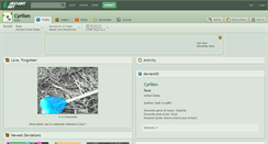 Desktop Screenshot of cyrillen.deviantart.com