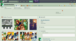 Desktop Screenshot of macabremusician.deviantart.com