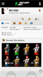 Mobile Screenshot of mrl-gbr.deviantart.com