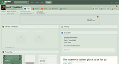 Desktop Screenshot of poetryvisualized.deviantart.com
