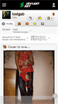 Mobile Screenshot of lostgab.deviantart.com