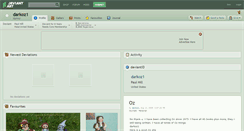 Desktop Screenshot of darkoz1.deviantart.com