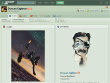 Tablet Screenshot of duncan-eagleson.deviantart.com