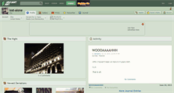 Desktop Screenshot of lost-alone.deviantart.com