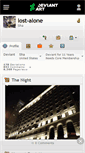 Mobile Screenshot of lost-alone.deviantart.com
