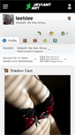 Mobile Screenshot of leeislee.deviantart.com