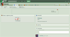 Desktop Screenshot of dgmclain.deviantart.com