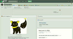 Desktop Screenshot of ndadoptables.deviantart.com