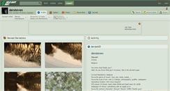 Desktop Screenshot of densteven.deviantart.com