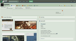 Desktop Screenshot of praxisart.deviantart.com