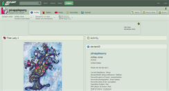Desktop Screenshot of pinapplepony.deviantart.com