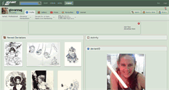 Desktop Screenshot of giovannag.deviantart.com