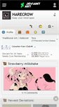 Mobile Screenshot of harecrow.deviantart.com