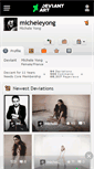Mobile Screenshot of micheleyong.deviantart.com