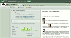 Desktop Screenshot of harpg-dressage.deviantart.com