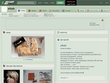 Tablet Screenshot of eilosh.deviantart.com