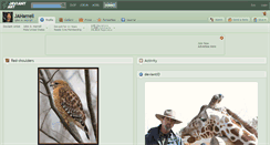Desktop Screenshot of jaharrell.deviantart.com