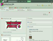 Tablet Screenshot of infinite-power-bsk.deviantart.com