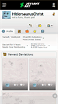 Mobile Screenshot of hitlersauruschrist.deviantart.com