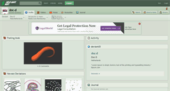 Desktop Screenshot of doc-d.deviantart.com