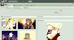 Desktop Screenshot of ndj4.deviantart.com