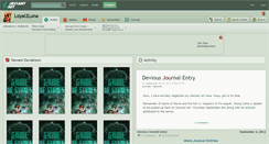 Desktop Screenshot of loyal2luna.deviantart.com