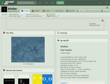Tablet Screenshot of isitolian.deviantart.com