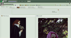 Desktop Screenshot of lenorescarecrow.deviantart.com