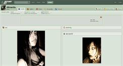 Desktop Screenshot of d8mantia.deviantart.com