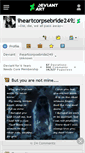 Mobile Screenshot of iheartcorpsebride249.deviantart.com