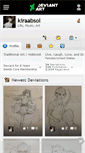 Mobile Screenshot of kiraabsol.deviantart.com