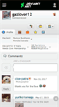 Mobile Screenshot of gazlover12.deviantart.com