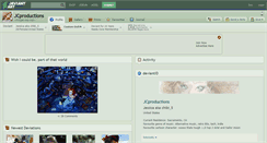 Desktop Screenshot of jcproductions.deviantart.com