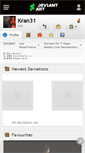 Mobile Screenshot of kran31.deviantart.com
