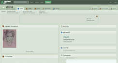 Desktop Screenshot of chyyx3.deviantart.com
