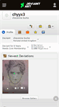 Mobile Screenshot of chyyx3.deviantart.com