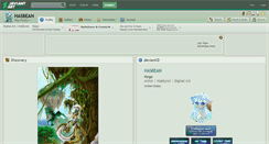 Desktop Screenshot of hasbean.deviantart.com