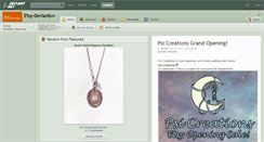 Desktop Screenshot of etsy-deviants.deviantart.com