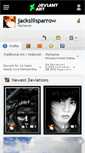 Mobile Screenshot of jackslilsparrow.deviantart.com