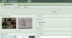 Desktop Screenshot of nicolanoodles.deviantart.com