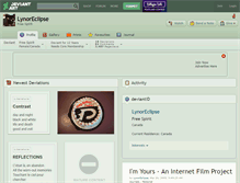 Tablet Screenshot of lynoreclipse.deviantart.com