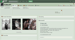 Desktop Screenshot of lil-latex-doll.deviantart.com