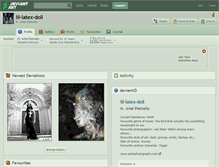 Tablet Screenshot of lil-latex-doll.deviantart.com
