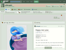 Tablet Screenshot of latias-gem.deviantart.com