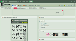 Desktop Screenshot of deviartart.deviantart.com