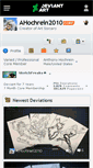 Mobile Screenshot of ahochrein2010.deviantart.com