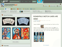 Tablet Screenshot of ahochrein2010.deviantart.com