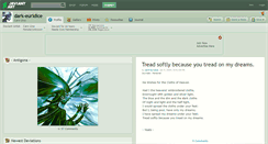 Desktop Screenshot of dark-euridice.deviantart.com