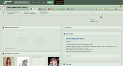Desktop Screenshot of einhundertacht-nacht.deviantart.com