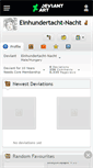 Mobile Screenshot of einhundertacht-nacht.deviantart.com